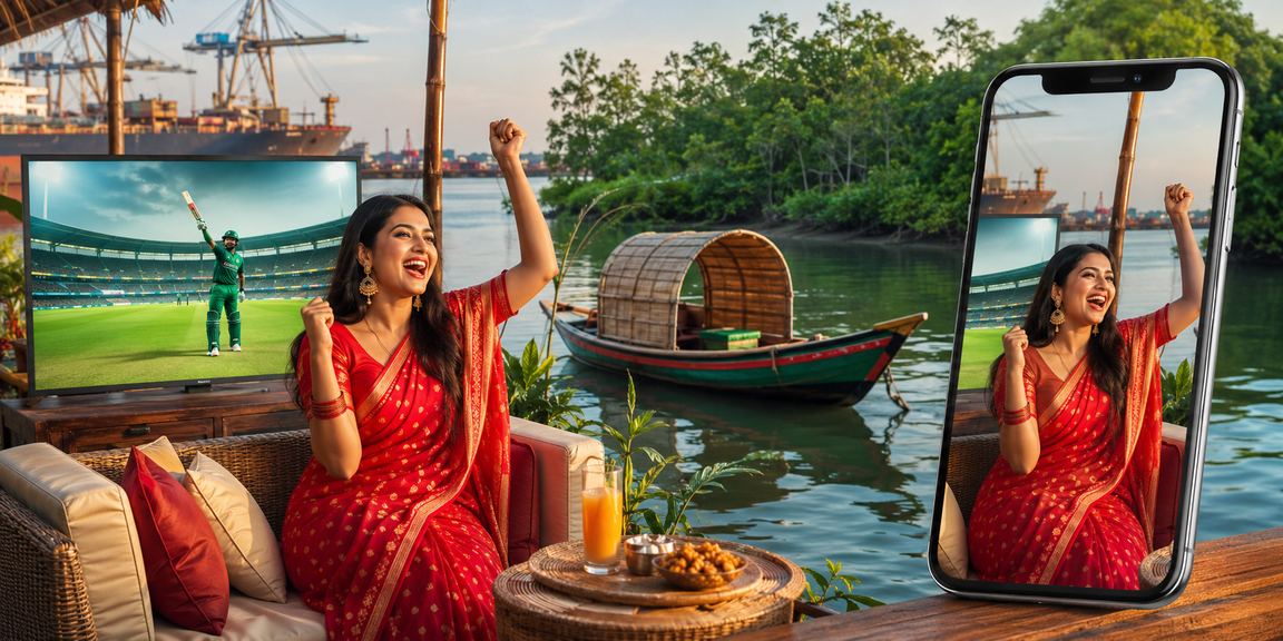খুলনায় ক্রিকেট বেটিং ও স্পোর্টস গেমিং দৃশ্য